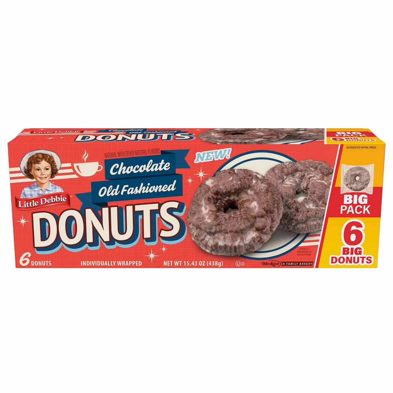 Old fashioned donuts - Chocolate